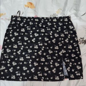 Shein floral skirt
